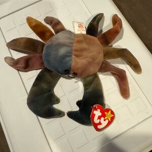 Ty Multicolor Claude the Crab Plush